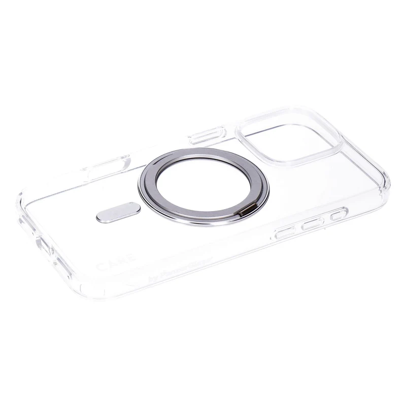 Care by PanzerGlass Kickstand Case Silber passend für Apple iPhone 16 Pro Max