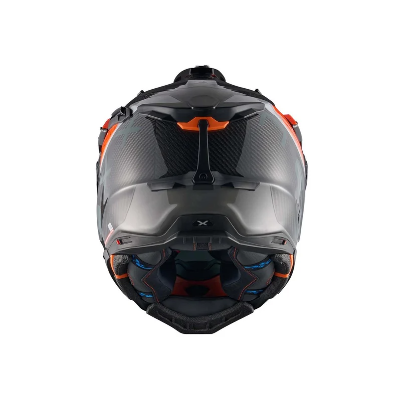 NEXX Helmet X.WED3 FURKA CARBON ORANGE.GREY