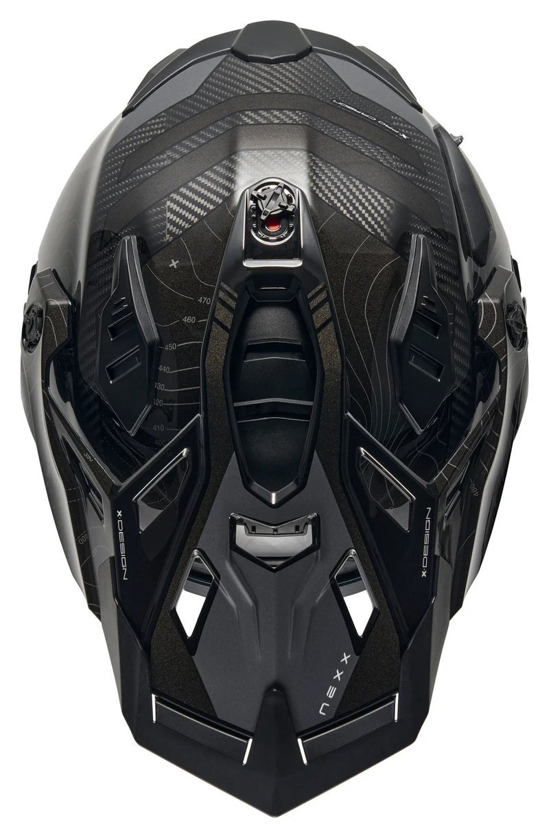 NEXX Helmet X.WED3 FURKA CARBON BLACK.GREY