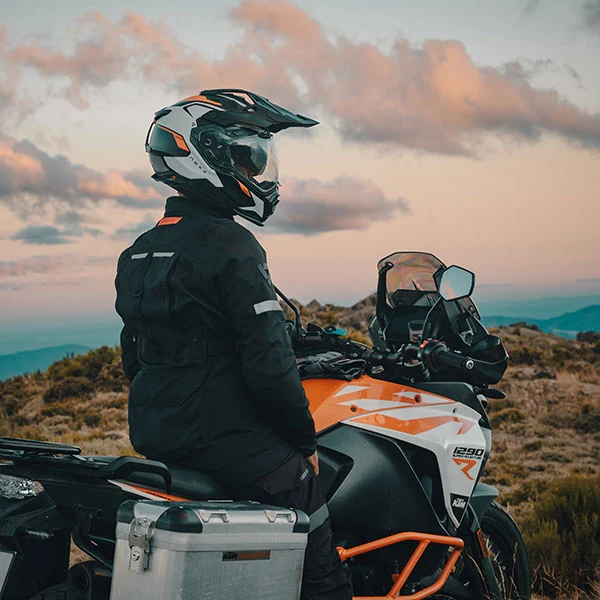 Nexx Helmet X.WED3 KEYO CARBON WHITE.ORANGE MT