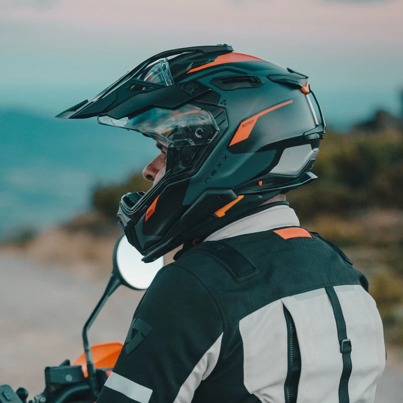 Nexx Helmet X.WED3 KEYO GREY.RED MT
