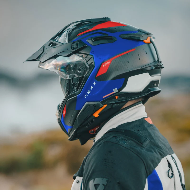 Nexx Helmet X.WED3 KEYO BLUE.RED MT