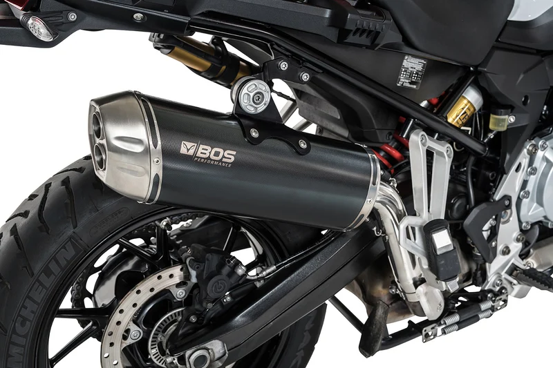 BOS Slip-On Silencer F 750/850 GS + Adv Dune Fox (EURO 4)