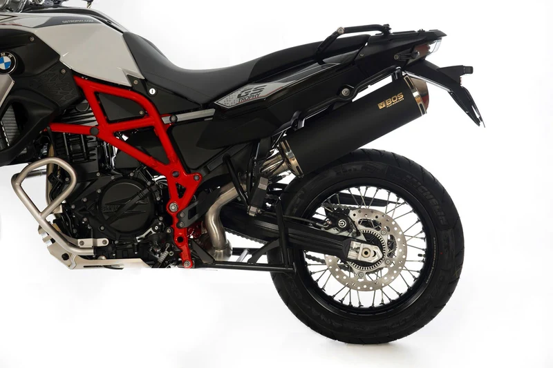 BOS Slip-On Silencer Oval 120 F 650 GS