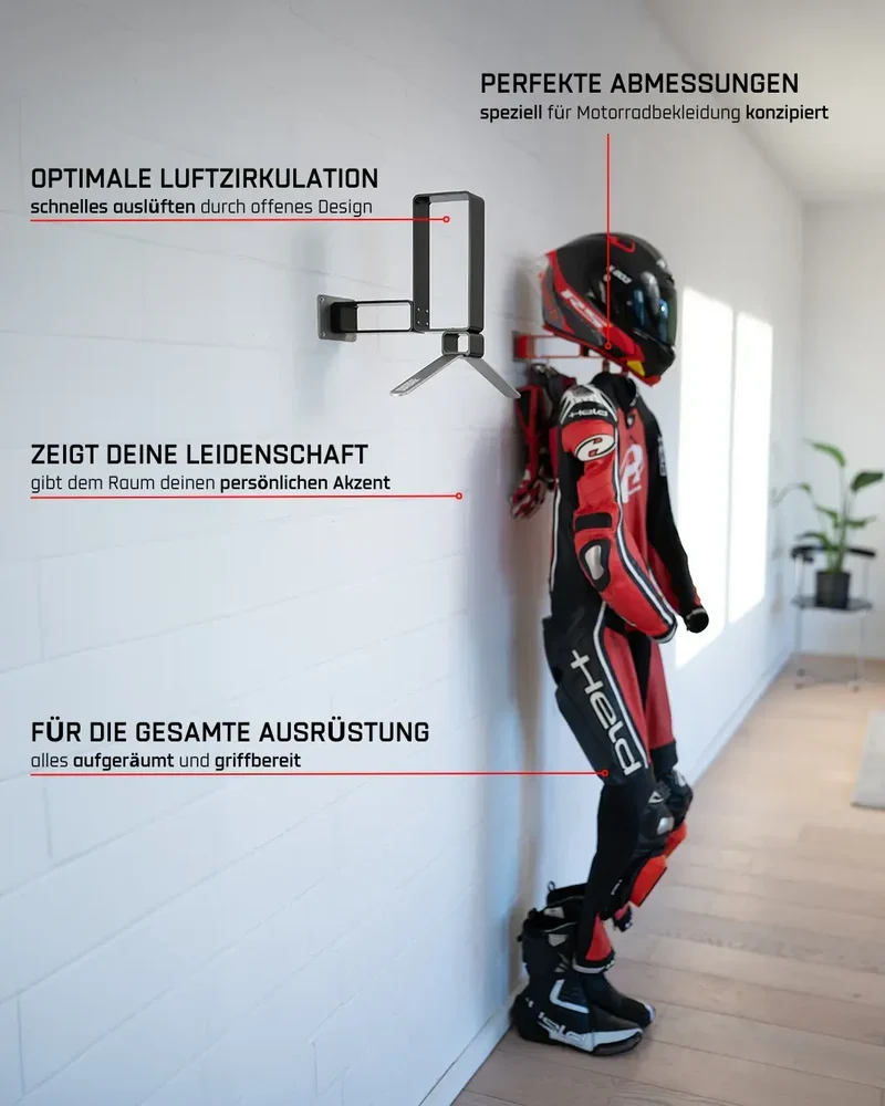 SUITBASE® PRO - The Moto Gear Holder