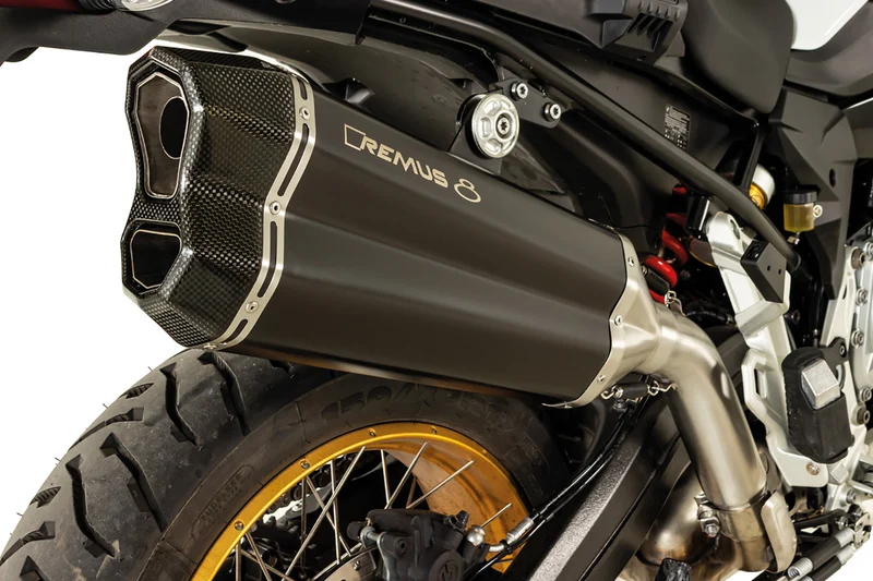 REMUS Slip-on REMUS 8 silencer stainless steel matt