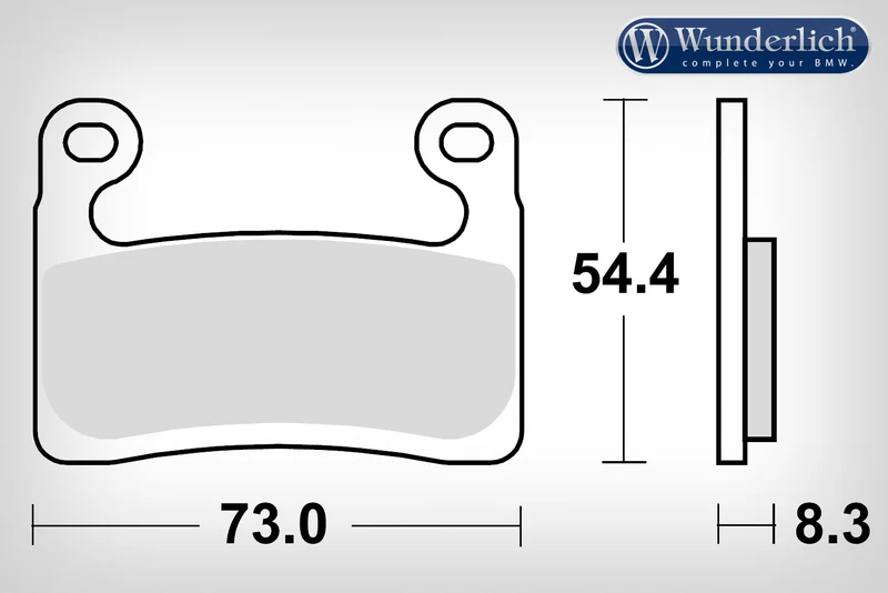 TRW Brake Pads Sinter Street - Front