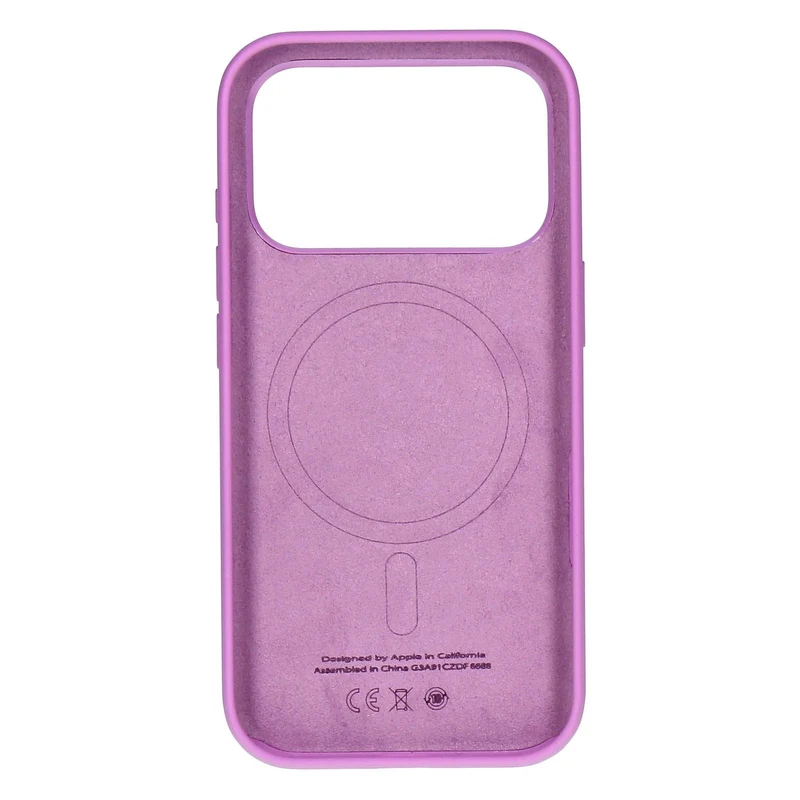 Apple Silikon Case iPhone 17 Pro Lavendel Leuchtendes Lavendel mit Magsafe