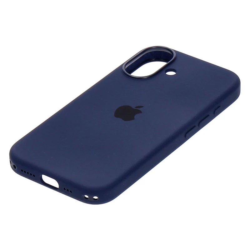 Apple Silikon Case iPhone 17 Mitternacht mit Magsafe