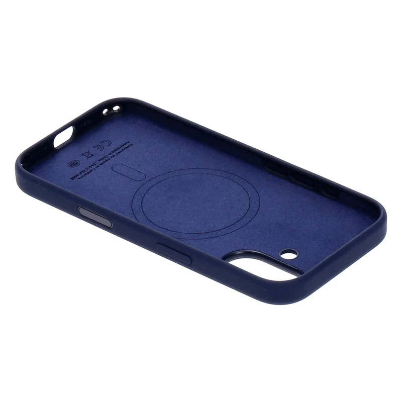 Apple Silikon Case iPhone 17 Mitternacht mit Magsafe