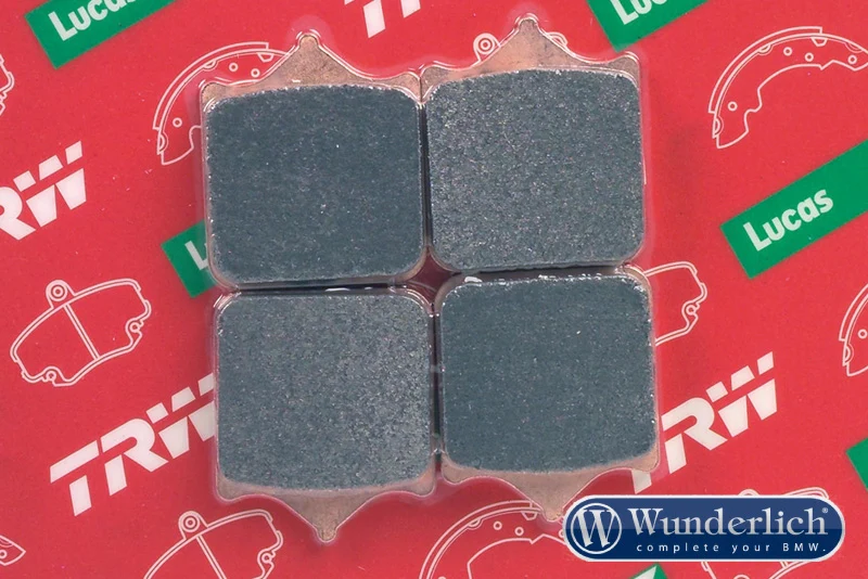 TRW Lucas sintered metal brake pad front