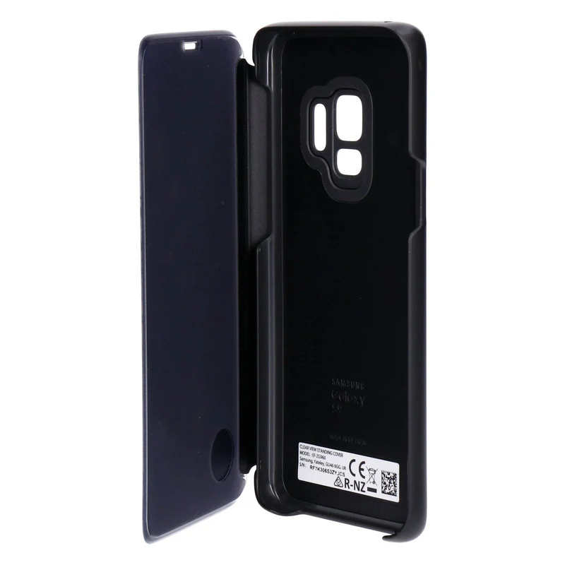 Samsung Clear View Cover für Galaxy S9 EF-ZG960 Schwarz
