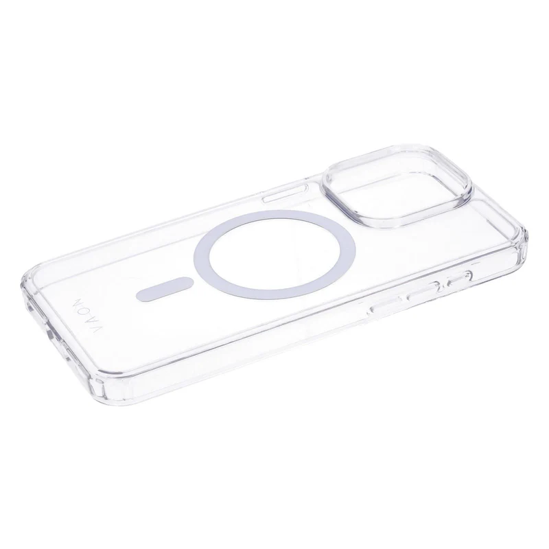 NOVA Crystal Mag Case Apple iPhone 15 Pro Max transparent Magsafe kompatibel