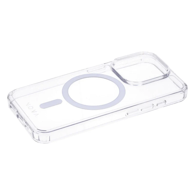 NOVA Crystal Mag Case iPhone 15 Pro transparent Magsafe kompatibel