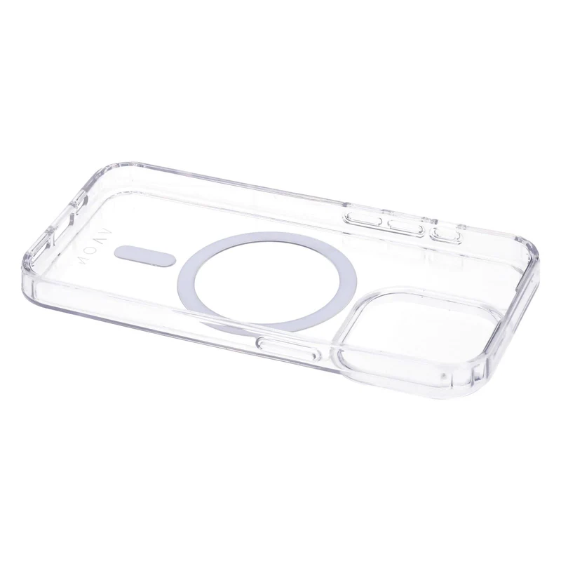 NOVA Crystal Mag Case iPhone 15 Pro transparent Magsafe kompatibel