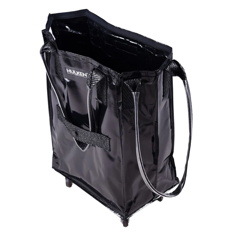 Hulken® Small Shopper mit Rollen Black