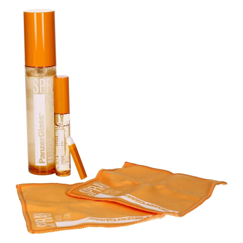 PanzerGlass Screen Cleaner Displayreiniger Bundle Edition inkl. Microfasertuch