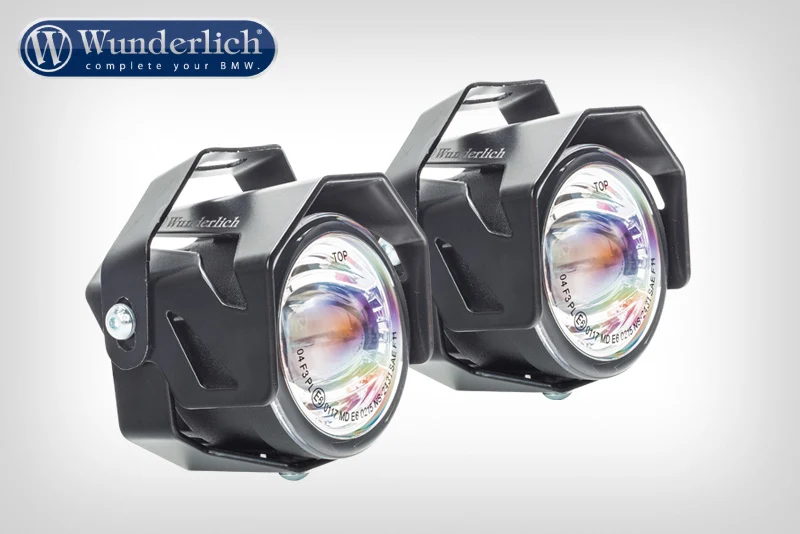 Wunderlich LED additional headlight ATON for vehicle install