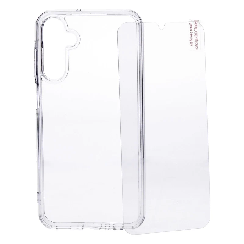 Mobilize Protection Pack Samsung A15 transparent Clear Case und Displayschutz