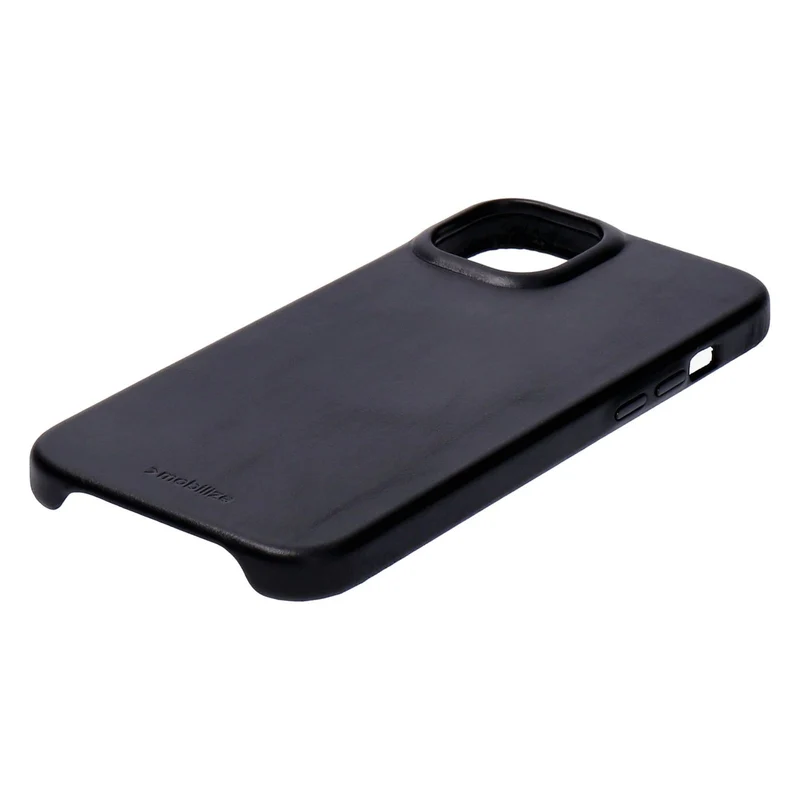 Mobilize Protection Pack iPhone 15 Plus Ledercase schwarz und Displayschutz