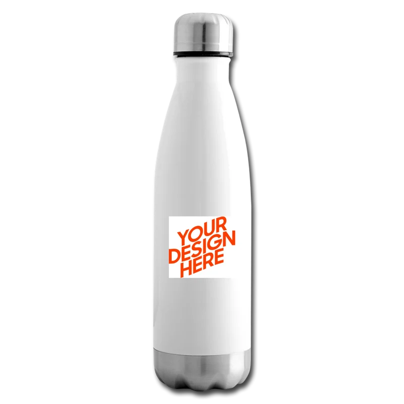 Isolierte Wasserflasche Thermoskanne selbst gestalten und bedrucken