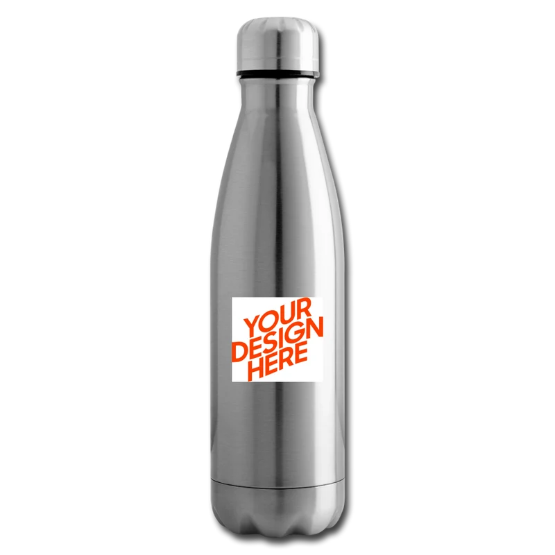 Isolierte Wasserflasche Thermoskanne selbst gestalten und bedrucken