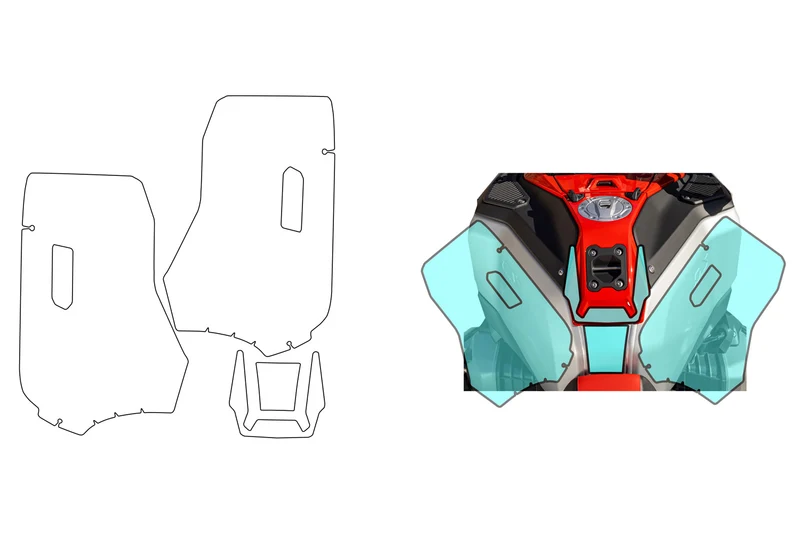 Tank protection PremiumShield R 1300 GS Adventure