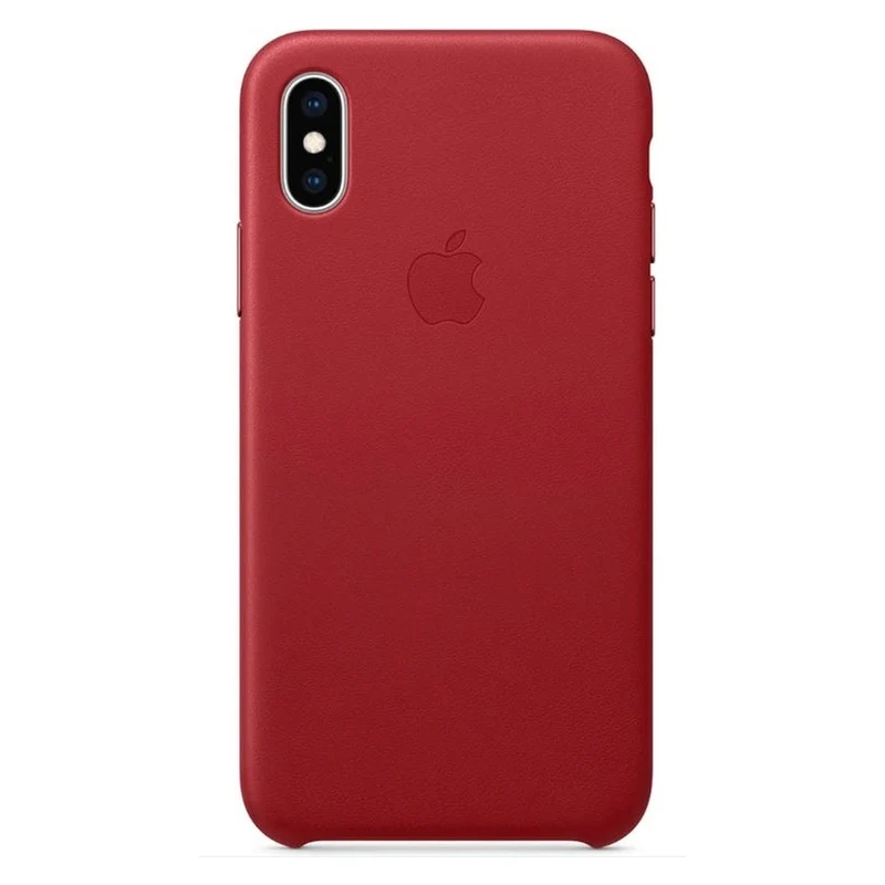 Apple Leder Case für iPhone Xs Max (PRODUCT) RED