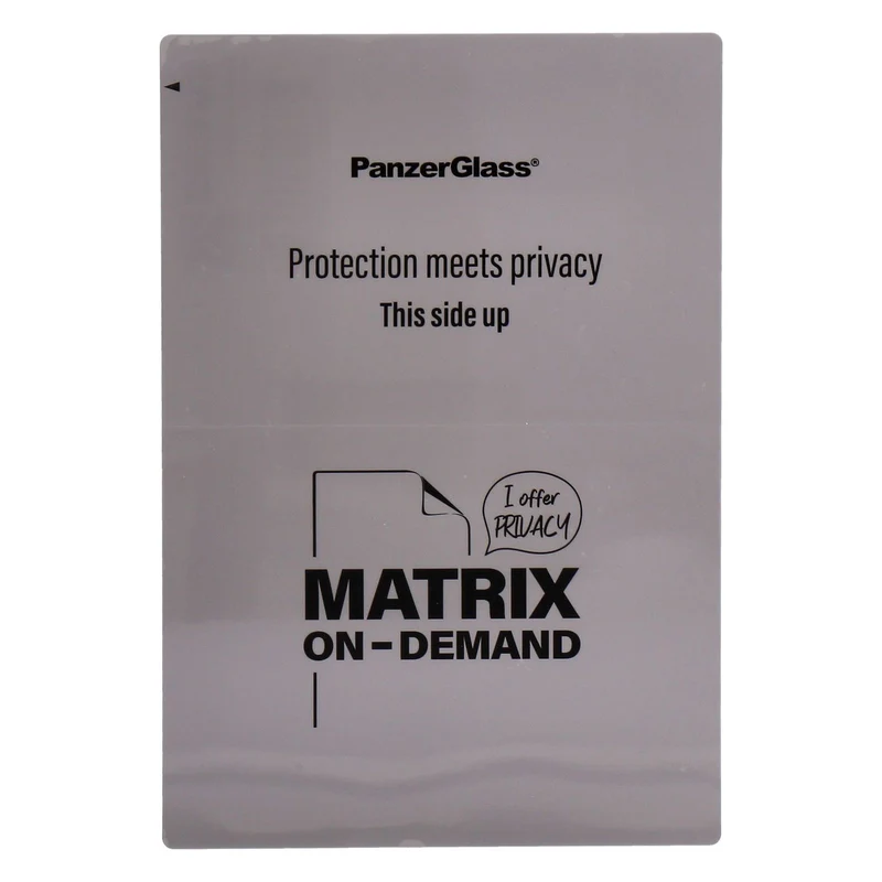PanzerGlass Matrix On Demand Privacy Folie 120 x 180mm Displayfolie
