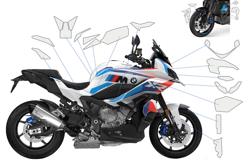 Complete paint protection set PremiumShield M 1000 XR (2024-)