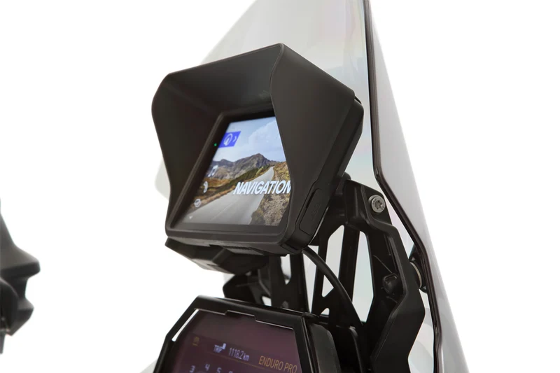 Wunderlich Glare Shield for BMW Navigator ConnectedRide