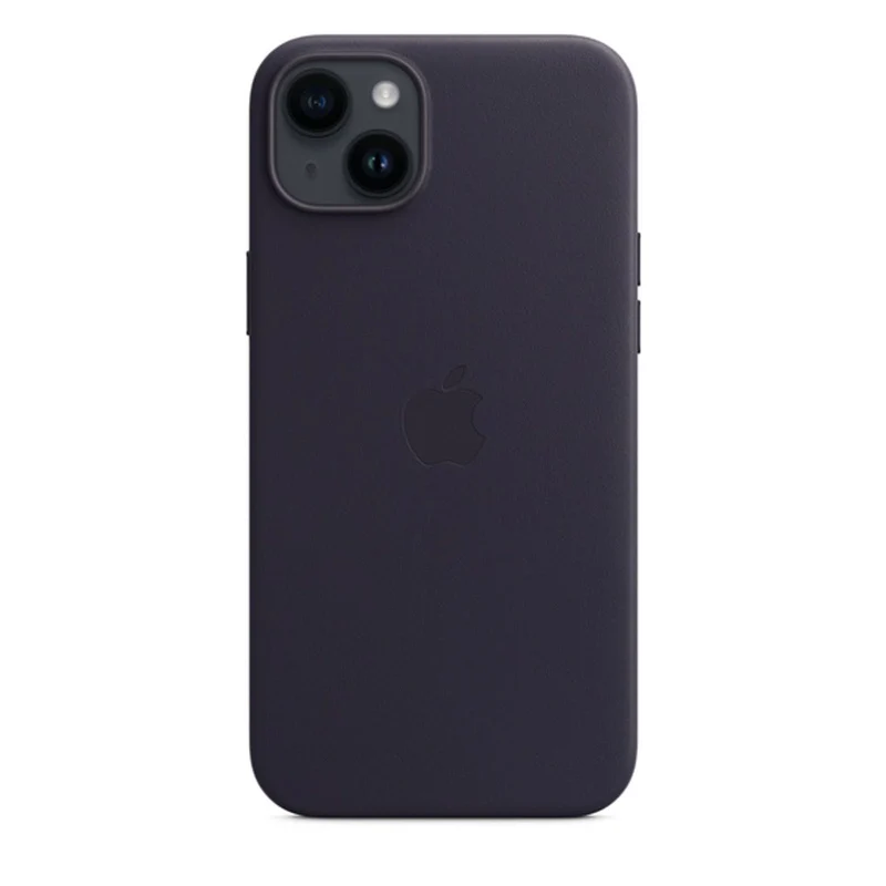 Apple Leder Case Dunkelblau MagSafe iPhone 14 Plus