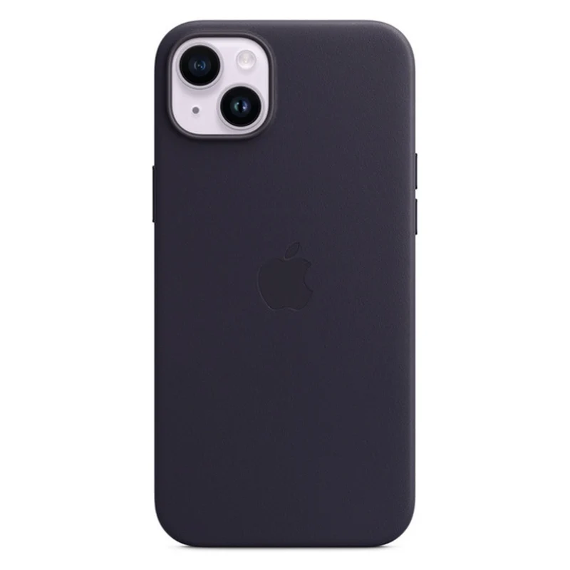 Apple Leder Case Dunkelblau MagSafe iPhone 14 Plus