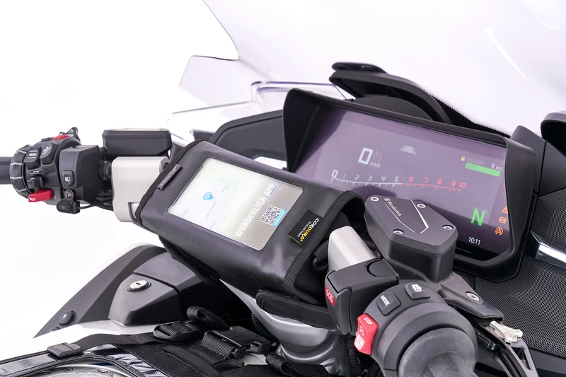Wunderlich âBARBAG MEDIAâ waterproof handlebar bag
