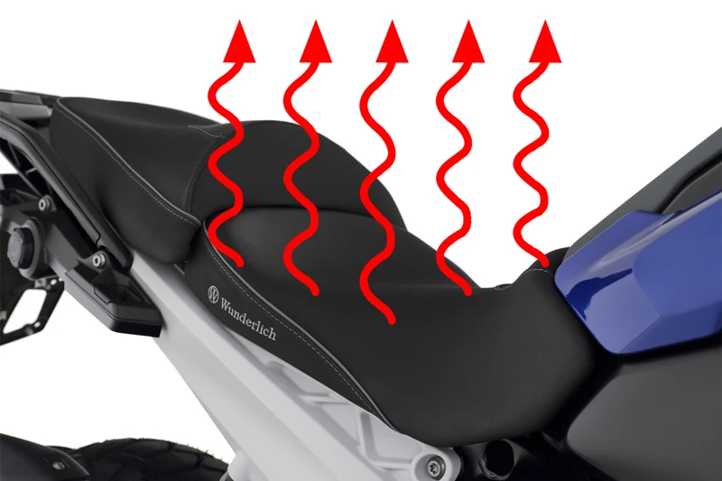 Wunderlich AKTIVKOMFORT rider seat - with seat heating Smart Plug & Play R 1300 GS