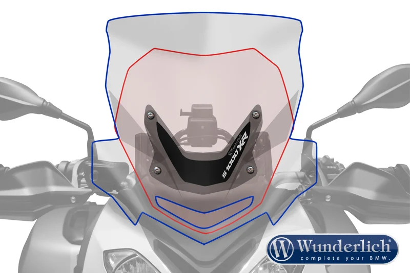 Wunderlich touring windshield MARATHON S 1000 XR