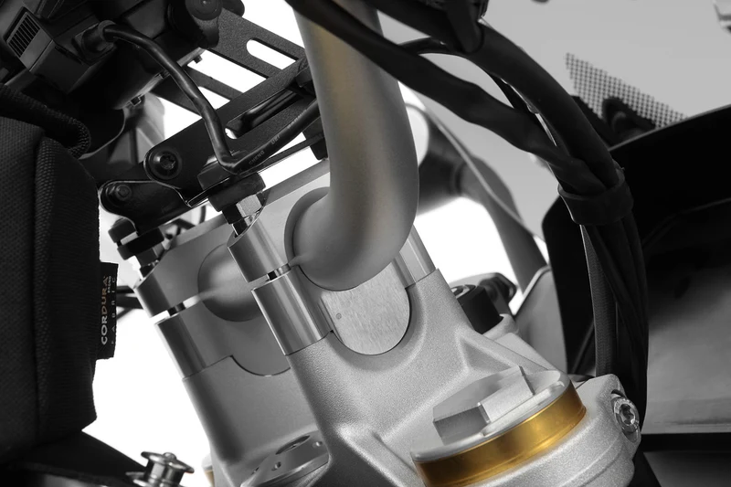 Handlebar riser for Models with BMW Navigation System