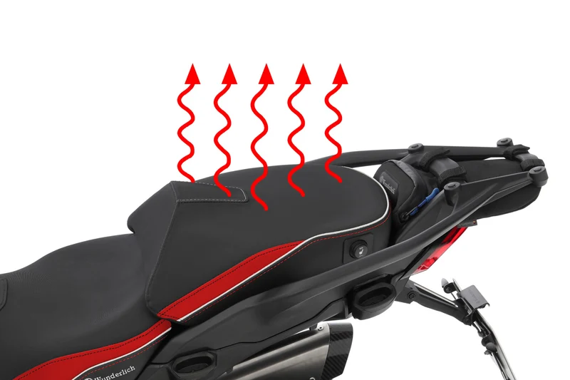 Wunderlich Passenger Seat AKTIVKOMFORT with Heating â Multistrada V4