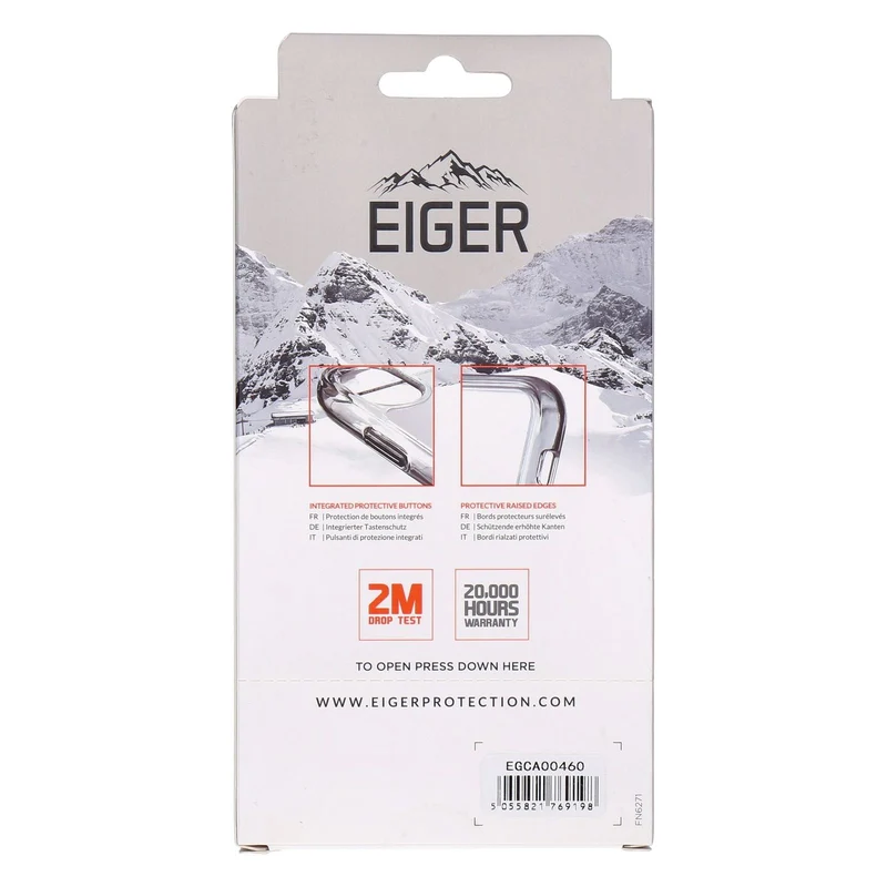 Eiger Glacier Case für Samsung A34 5G Glacier transparentes Hard-Cover