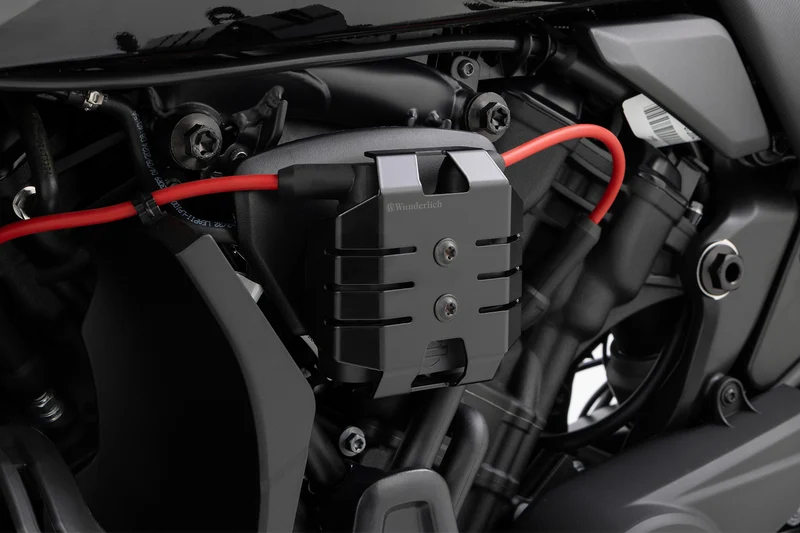 Wunderlich protective cover for ignition coil - black
