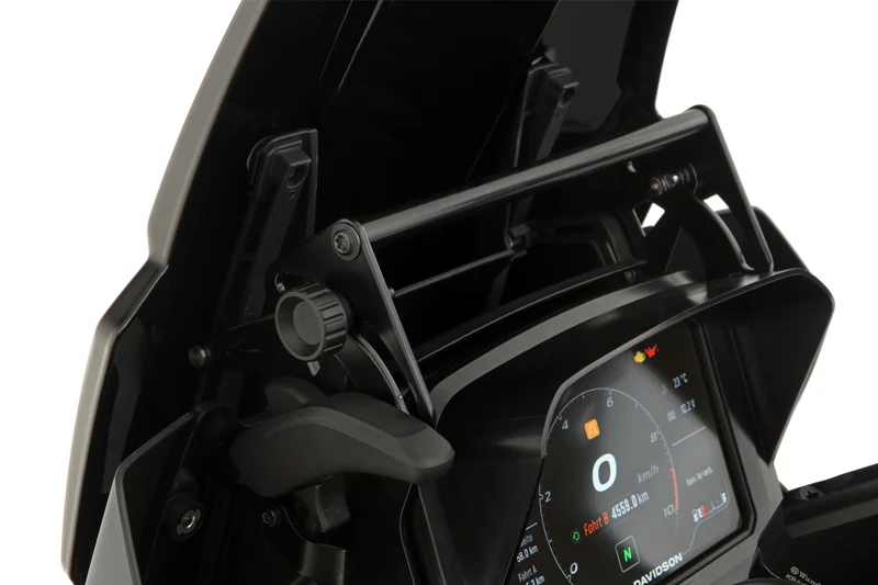Bundle of windshield reinforcements & device holder