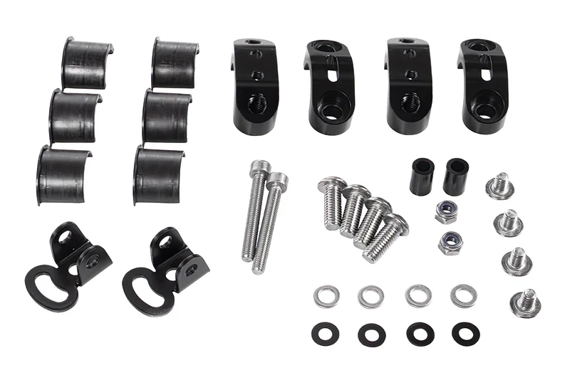 Mounting kit orig. additional lamps for Wunderlich tank protection bar