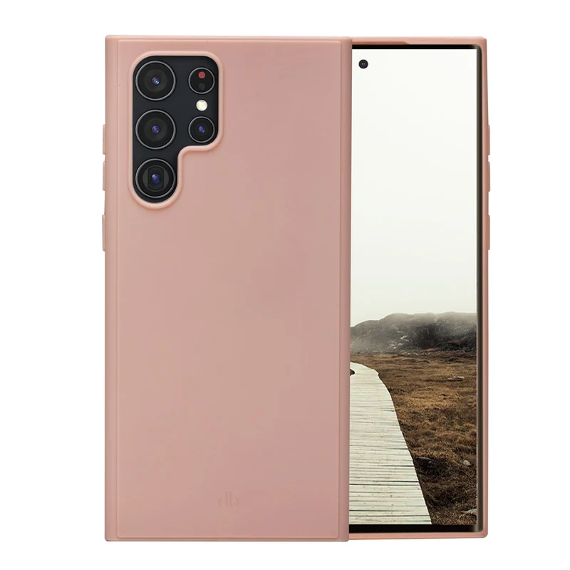 dbramante1928 Greenland Case Rosa Sand passend für Samsung Galaxy S22 Ultra