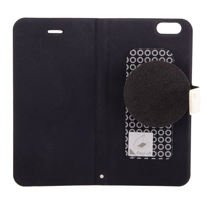 Fenice Diario Case Ultra dünne Klapptasche iPhone6 Magic Tape Halterung & Magnetverschluss