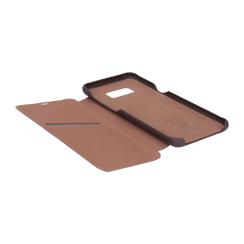 andi be free Leder Flipcover f. Samsung Galaxy S8+ in braun