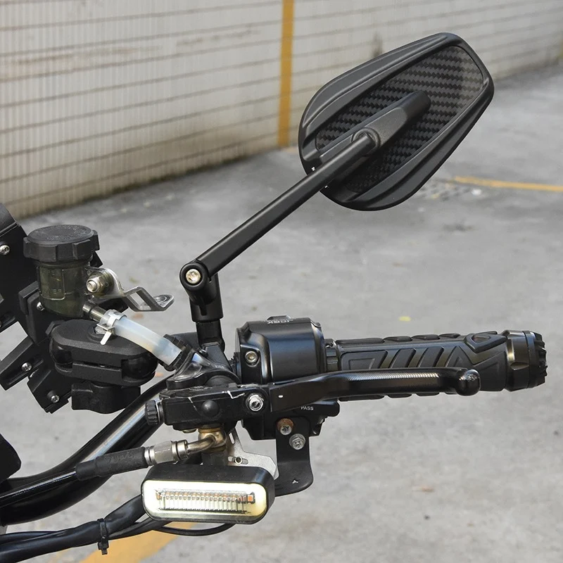 Motorradspiegel mit modernem Aluminium-Design Skanto