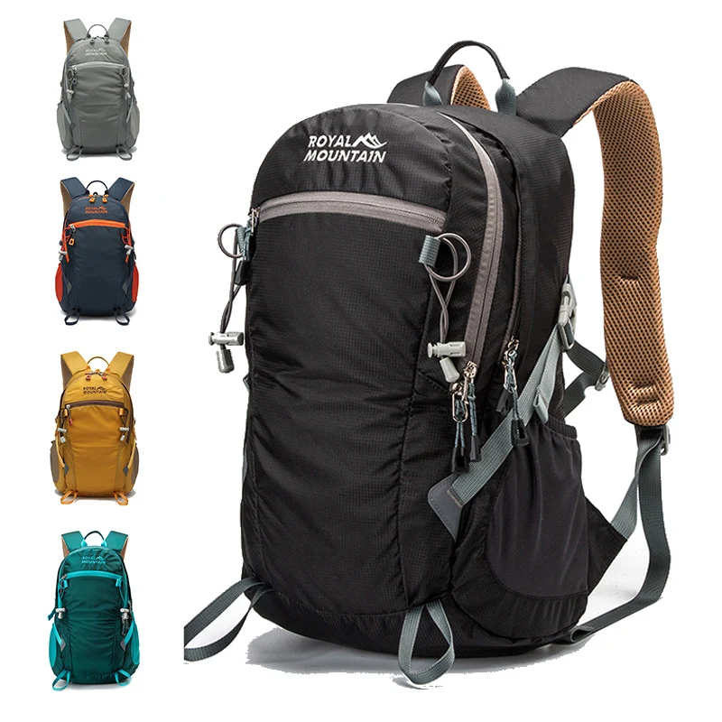 Leichter Unisex Tagesrucksack mit atmungsaktivem Rückenpolster und verstellbarem Brustgurt Skanto