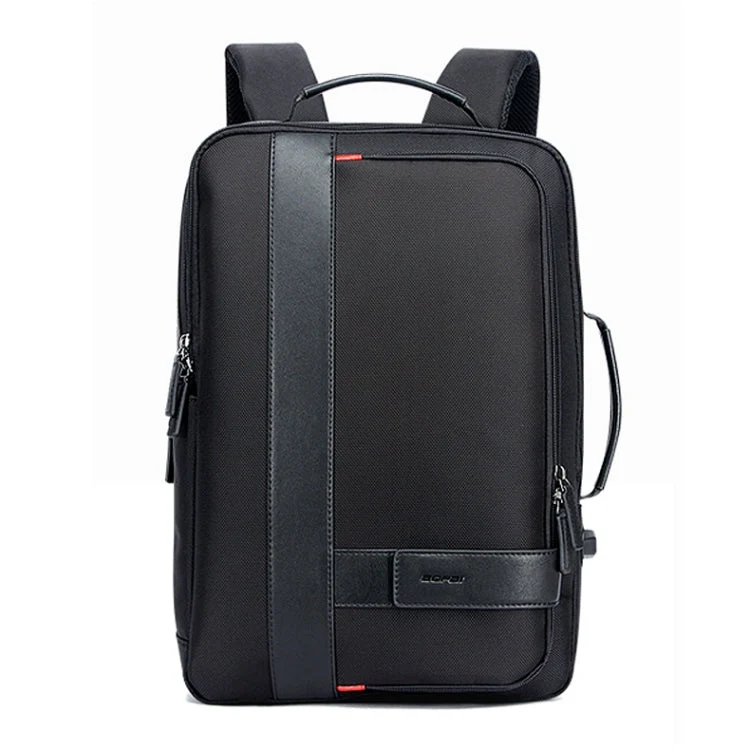 Skanto | Bopai 751-006561 Große Kapazität Business Casual Atmungsaktiver Laptop-Rucksack mit externem USB-Anschluss, Größe: 29 x 16 x 44 cm (Schwarz)