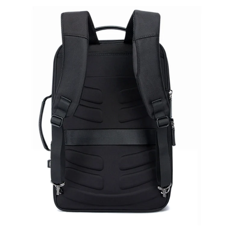 Skanto | Bopai 751-006561 Große Kapazität Business Casual Atmungsaktiver Laptop-Rucksack mit externem USB-Anschluss, Größe: 29 x 16 x 44 cm (Schwarz)