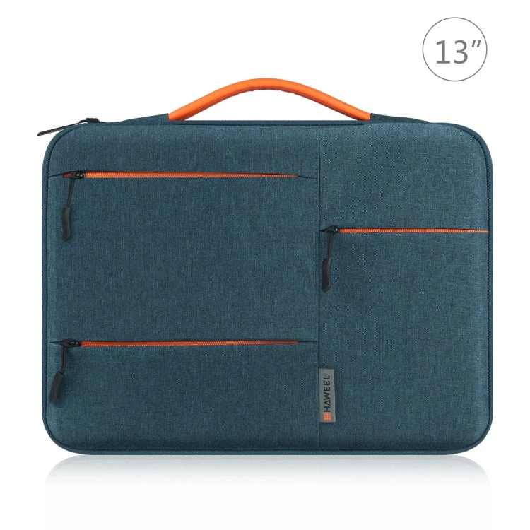 Skanto | HAWEEL 33.0 cm Sleeve Bag Reißverschluss Dokumententasche Laptoptasche für Macbook, Samsung, Lenovo Thinkpad, Sony, DELL Alienware, CHUWI, ASUS, HP, 13 Zoll - 13.5 Zoll Laptops (Marineblau)